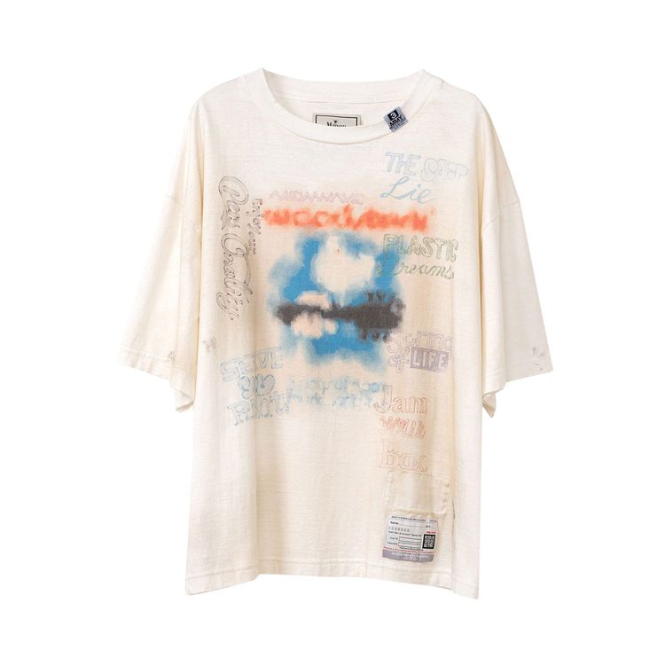 Maison Mihara Yasuhiro Printed Tee White