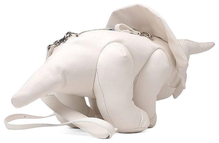 Maison Mihara Yasuhiro Triceratops Bag White