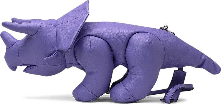 Maison Mihara Yasuhiro Triceratops Bag Purple