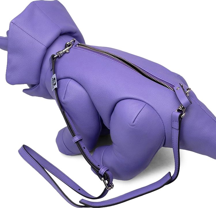 Maison Mihara Yasuhiro Triceratops Bag Purple