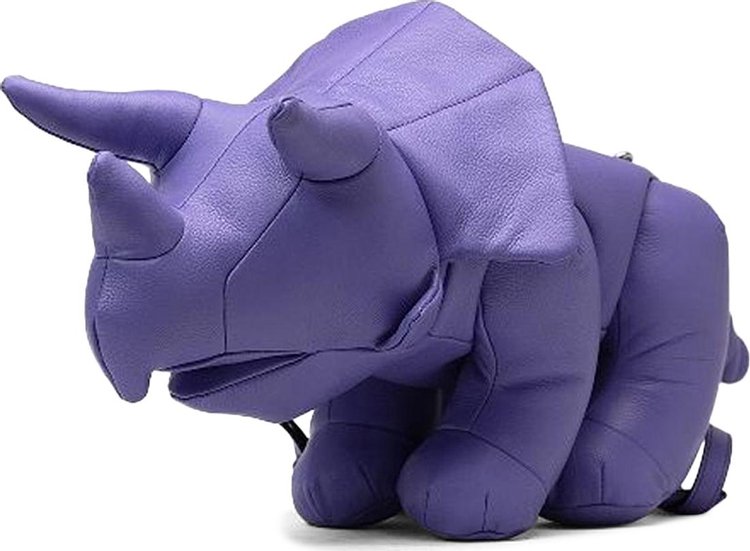 Maison Mihara Yasuhiro Triceratops Bag Purple