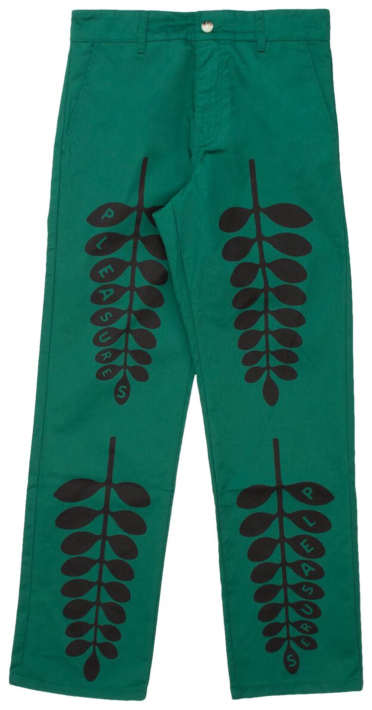 Pleasures Wretch Work Pants Green