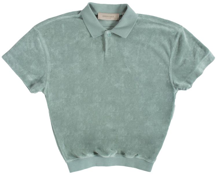 Fear of God Essentials Kids Short Sleeve Polo Sycamore