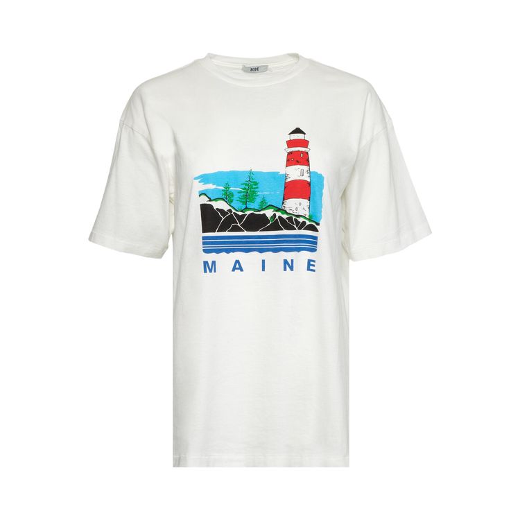 Bode Maine Tee Cream