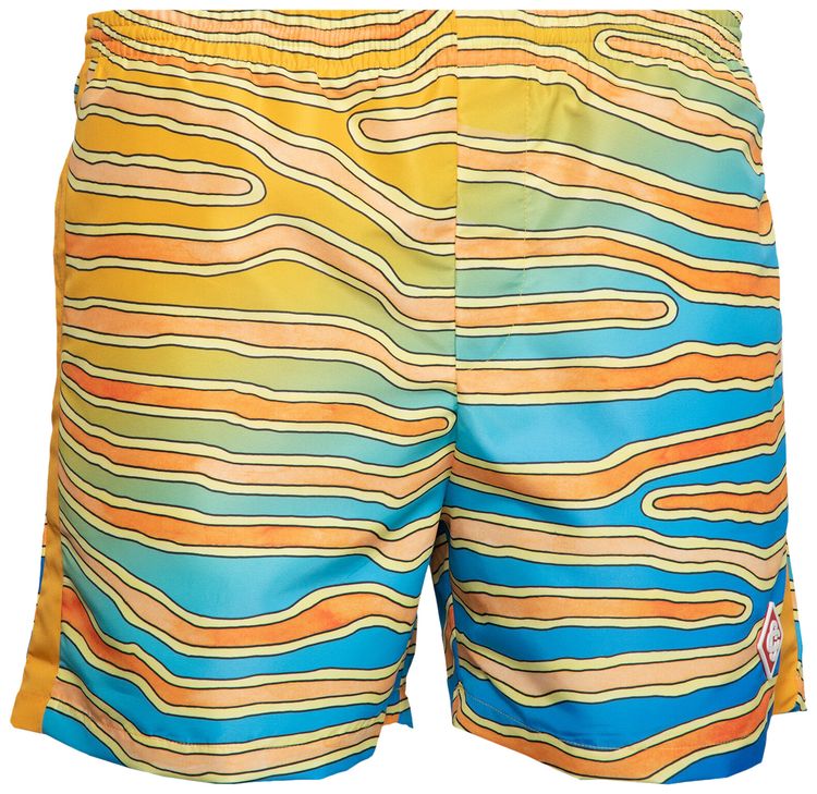 Casablanca Printed Swim Trunks Ange De Jour