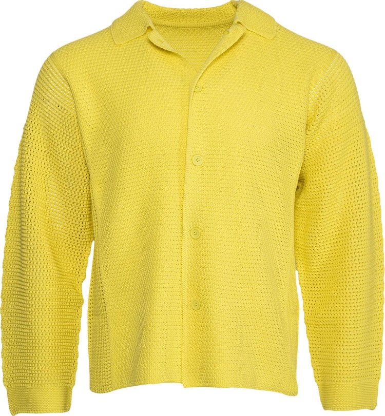 Issey Miyake Rustic Knit 'Spring Yellow'