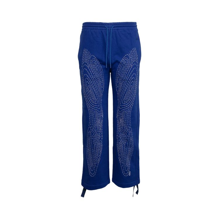 Off White Body Stitch Skate Sweatpants BlueWhite