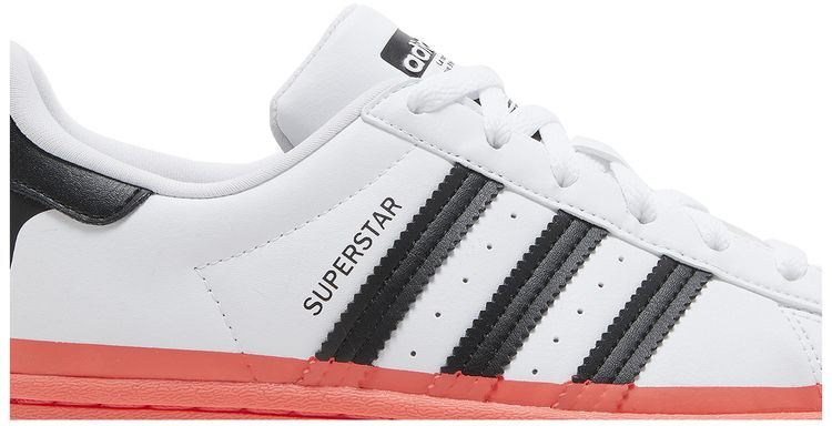 Adidas Superstar Big Kid Paint Drip   White Turbo