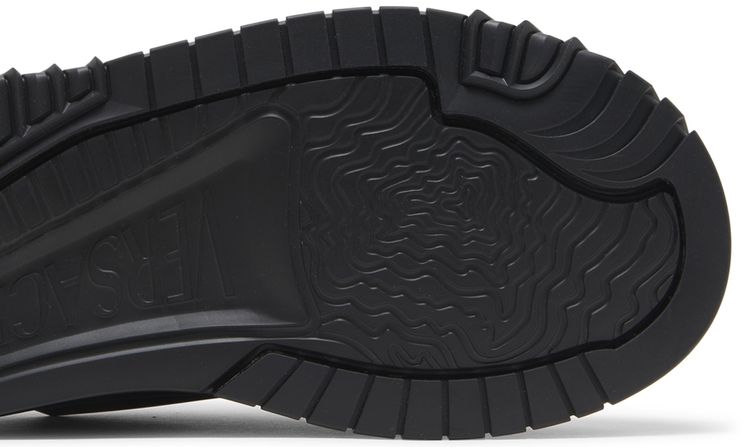 Versace Odissea Caged Rubber Medusa Sneaker Triple Black