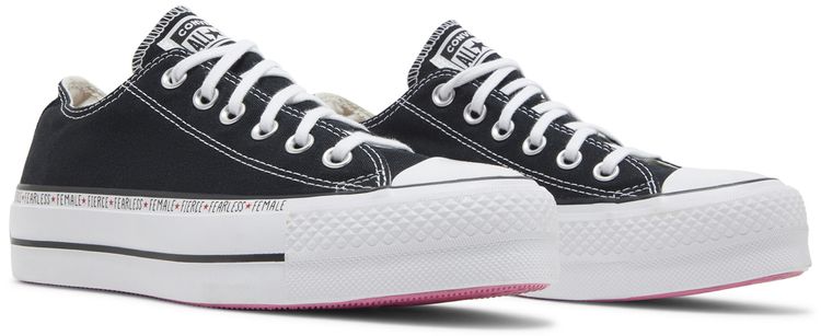 Converse Wmns Chuck Taylor All Star Lift Low Fierce Fearless Female