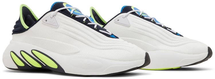 Adidas Adifom SLTN White Solar Yellow