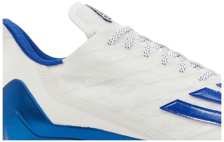 Adidas Adizero Cleats White Royal Blue