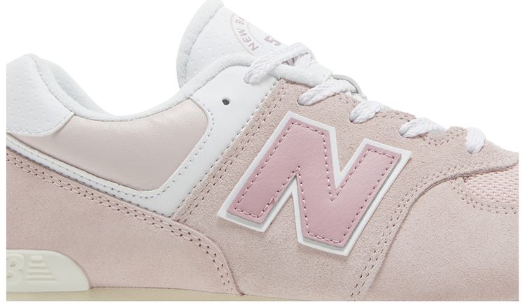 New Balance 574 Big Kid Wide NB Athletics   Crystal Pink