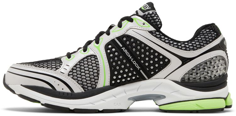 Saucony ProGrid Triumph 4 Black Silver Fluo Green