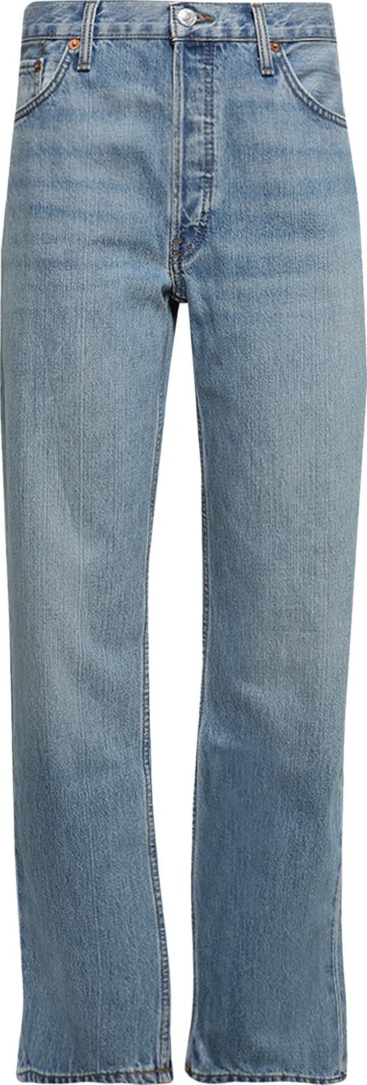 REDONE Loose Long Jeans Wasted Indigo