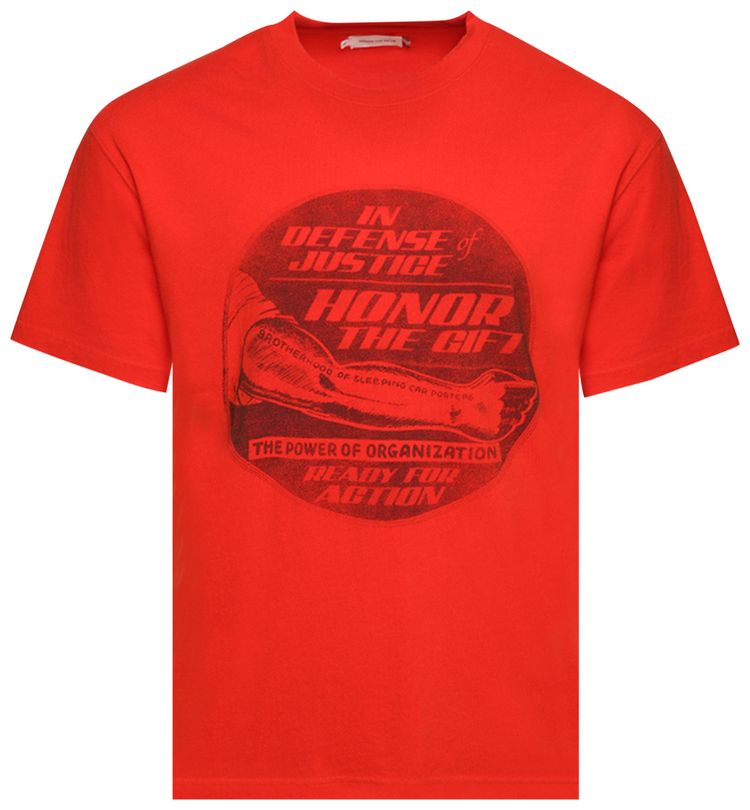 Honor The Gift Ready For Action Short Sleeve Tee Orange