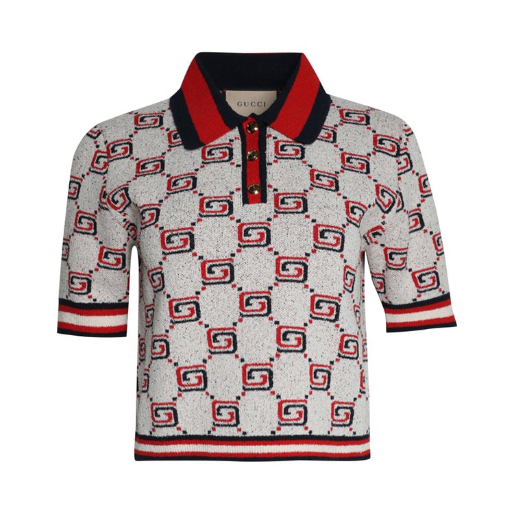 Personalized Gucci Monogram On Right Half Polo Shirt - Tagotee