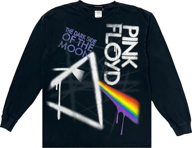 Vintage Pink Floyd Long-Sleeve Tee 'Black'