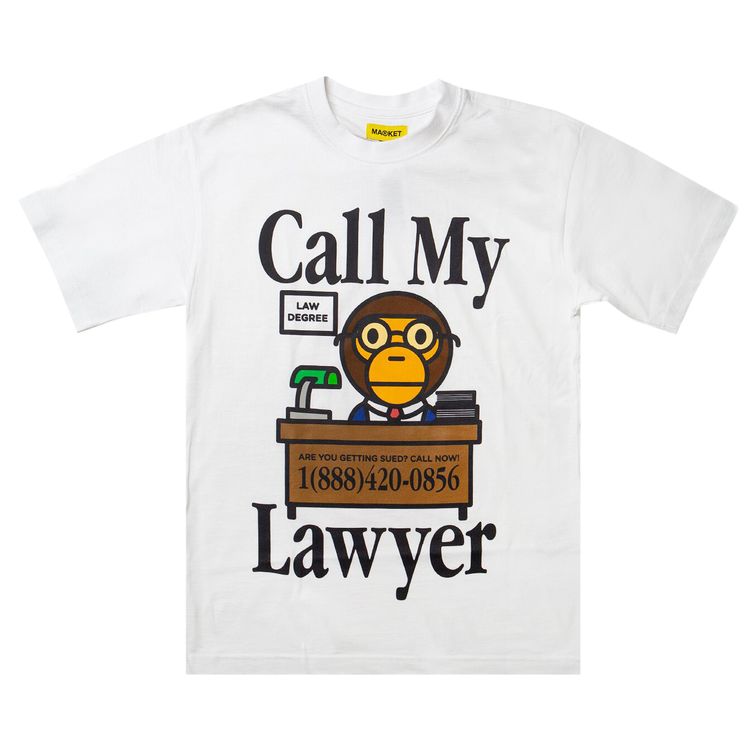 Market Call My Milo T Shirt White