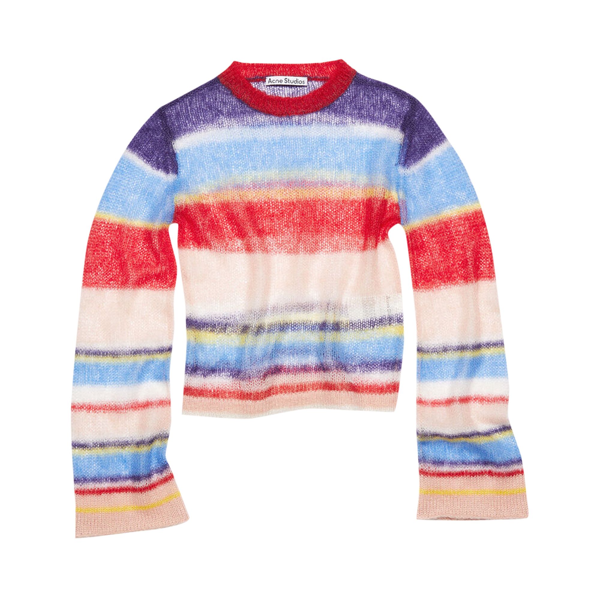 Acne studios striped top jumper
