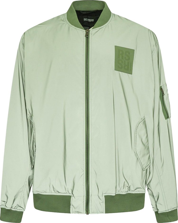 Raf Simons Reflective Bomber Jacket 'Green'
