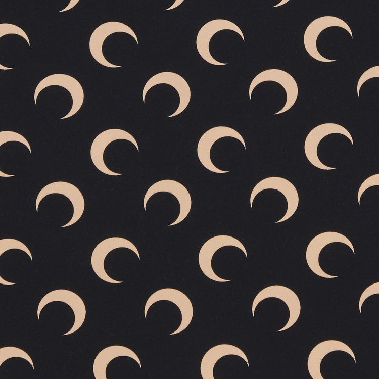 Marine Serre Fuseaux Leggings All Over Moon Tan On Black