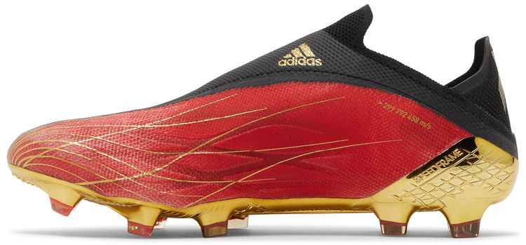 Adidas X Speedflow FG Vivid Red Gold Metallic