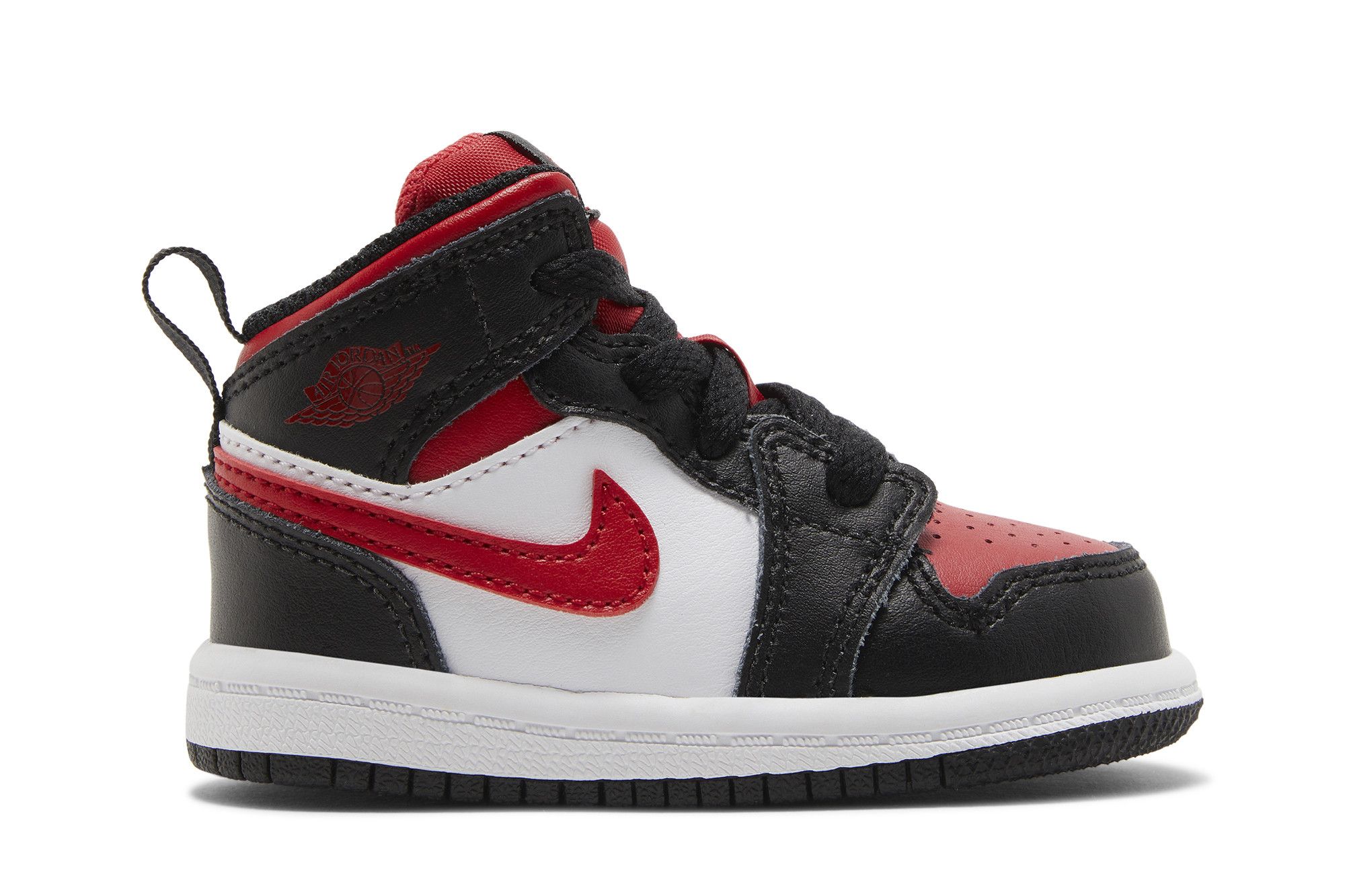 Buy Air Jordan 1 Mid TD 'Black Fire Red' - 640735 079 | GOAT