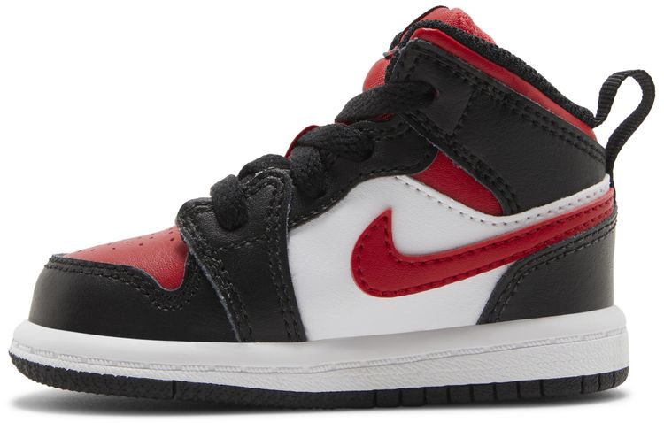 Air Jordan 1 Mid TD Black Fire Red