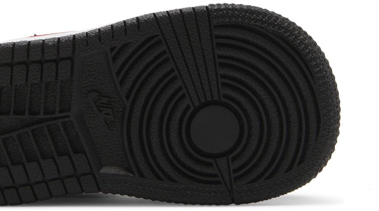 Air Jordan 1 Mid TD Black Fire Red