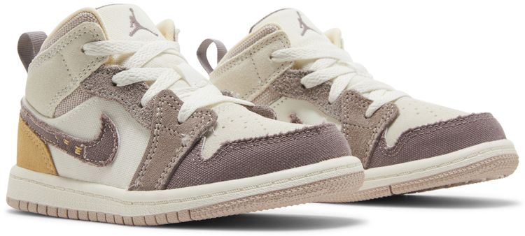 Air Jordan 1 Mid SE Craft TD Inside Out   Taupe Haze