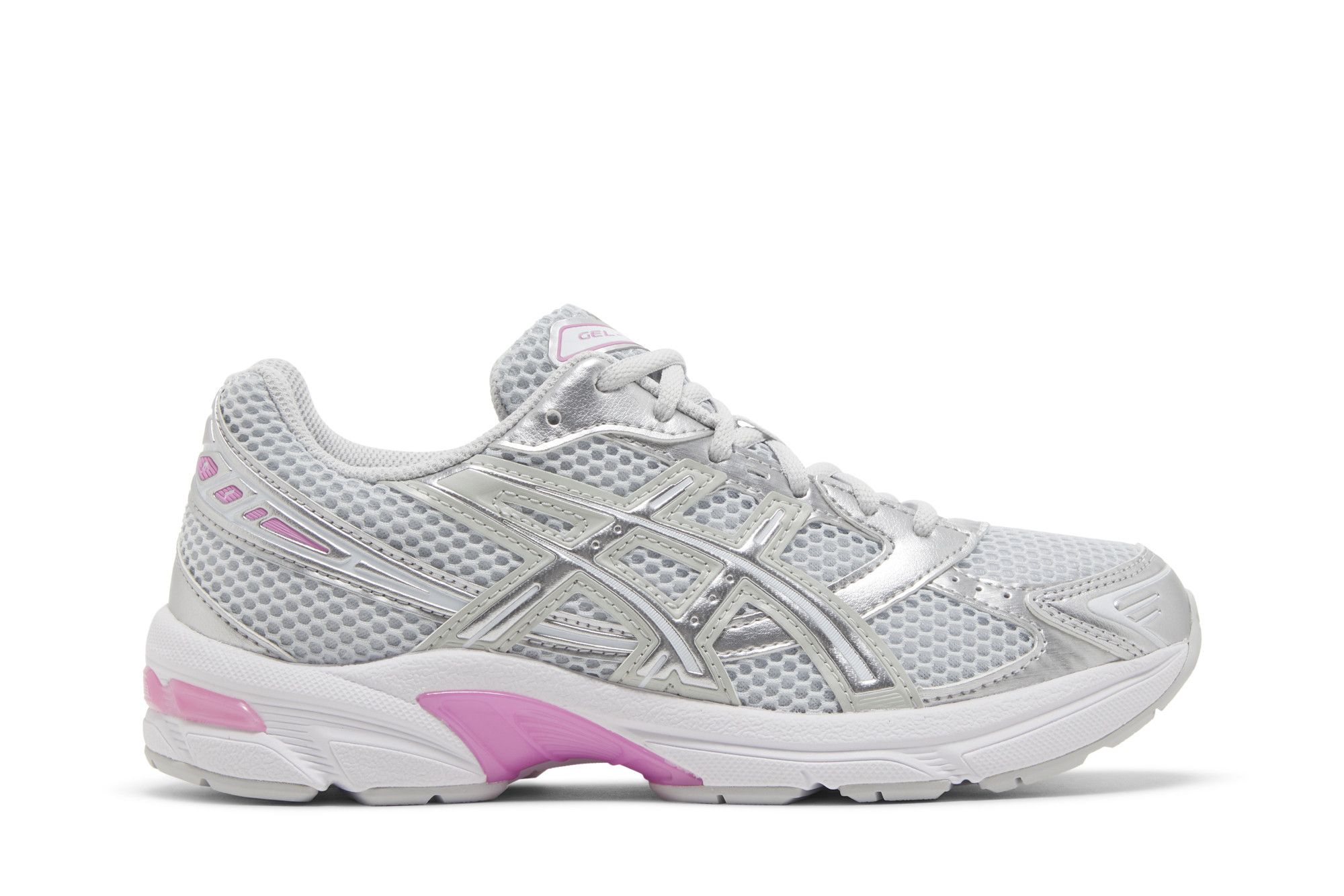 Silver and pink on sale sneakers