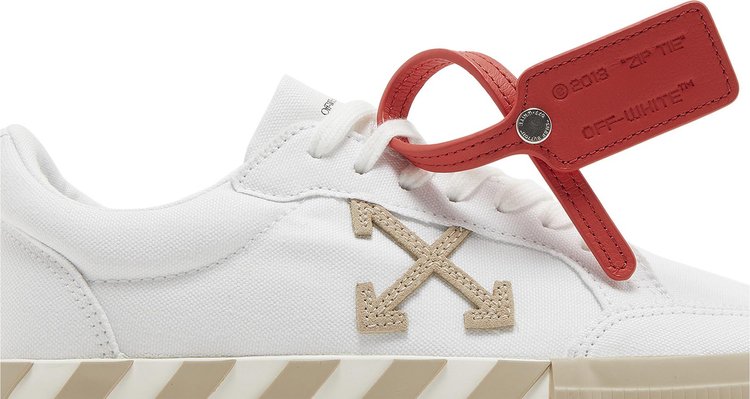 Off White Wmns Vulc Sneaker White Beige