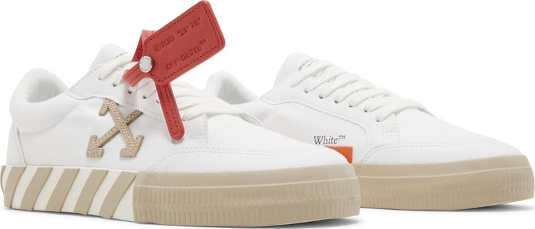 Off White Wmns Vulc Sneaker White Beige