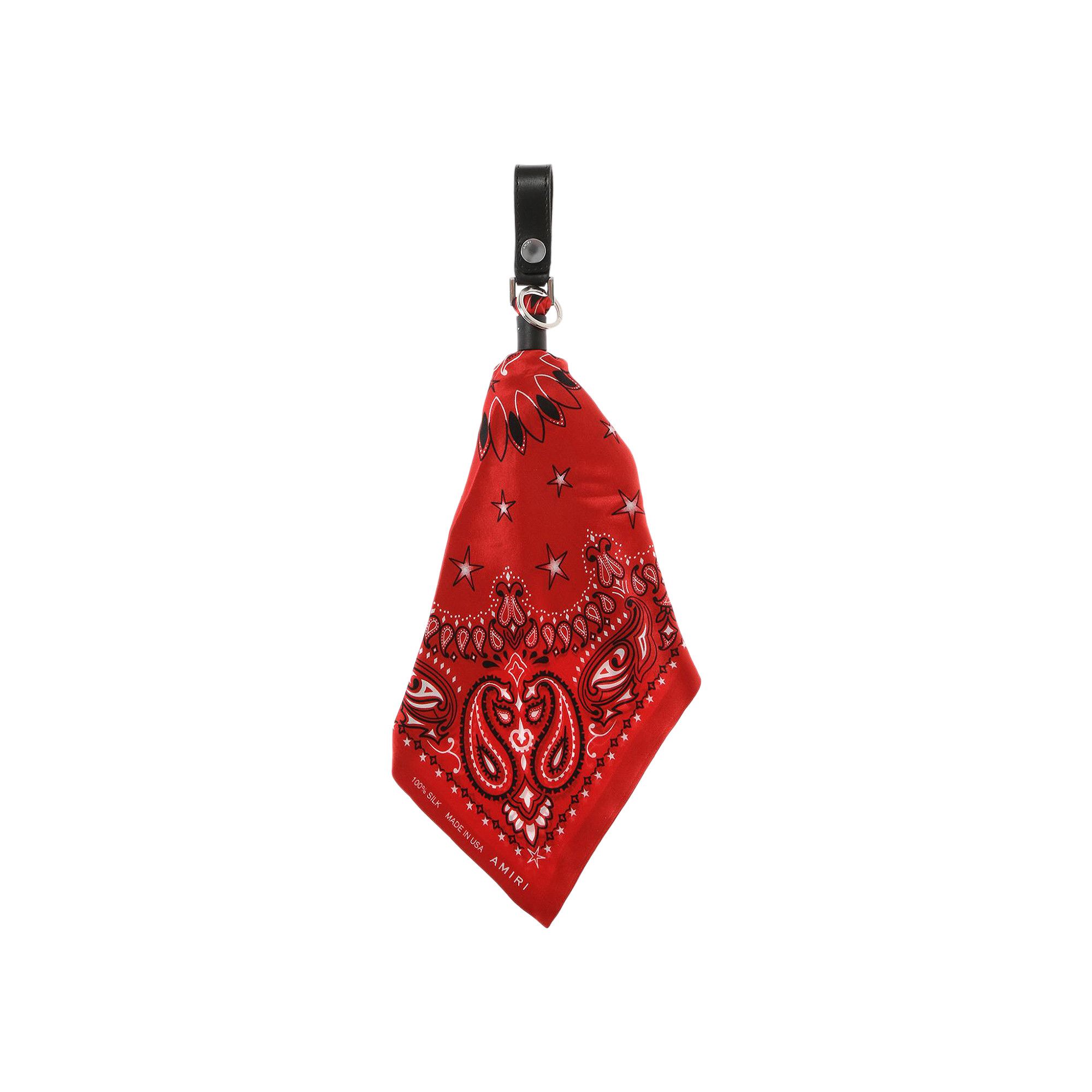 Red bandana sale keychain