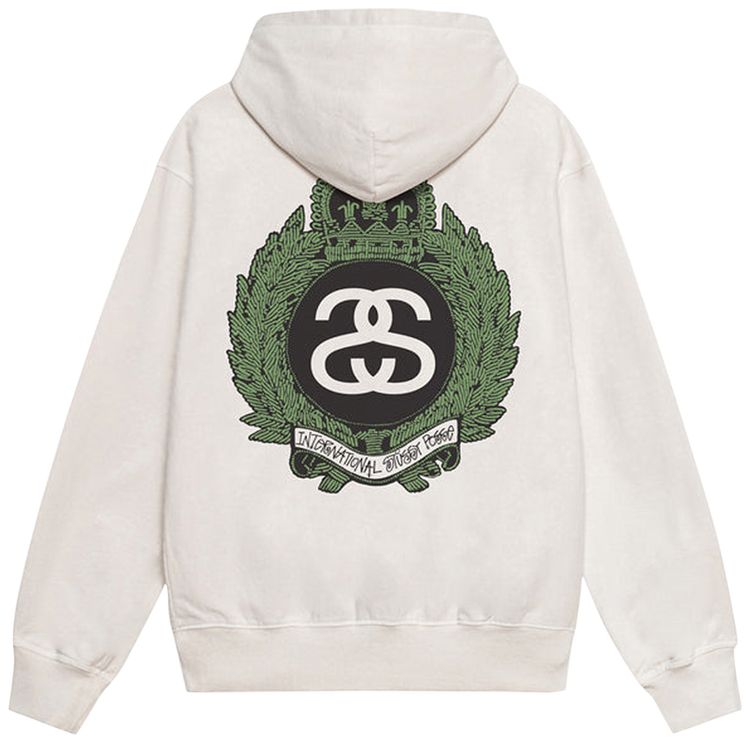 Buy Stussy Crown Wreath Pigment Dyed Hoodie 