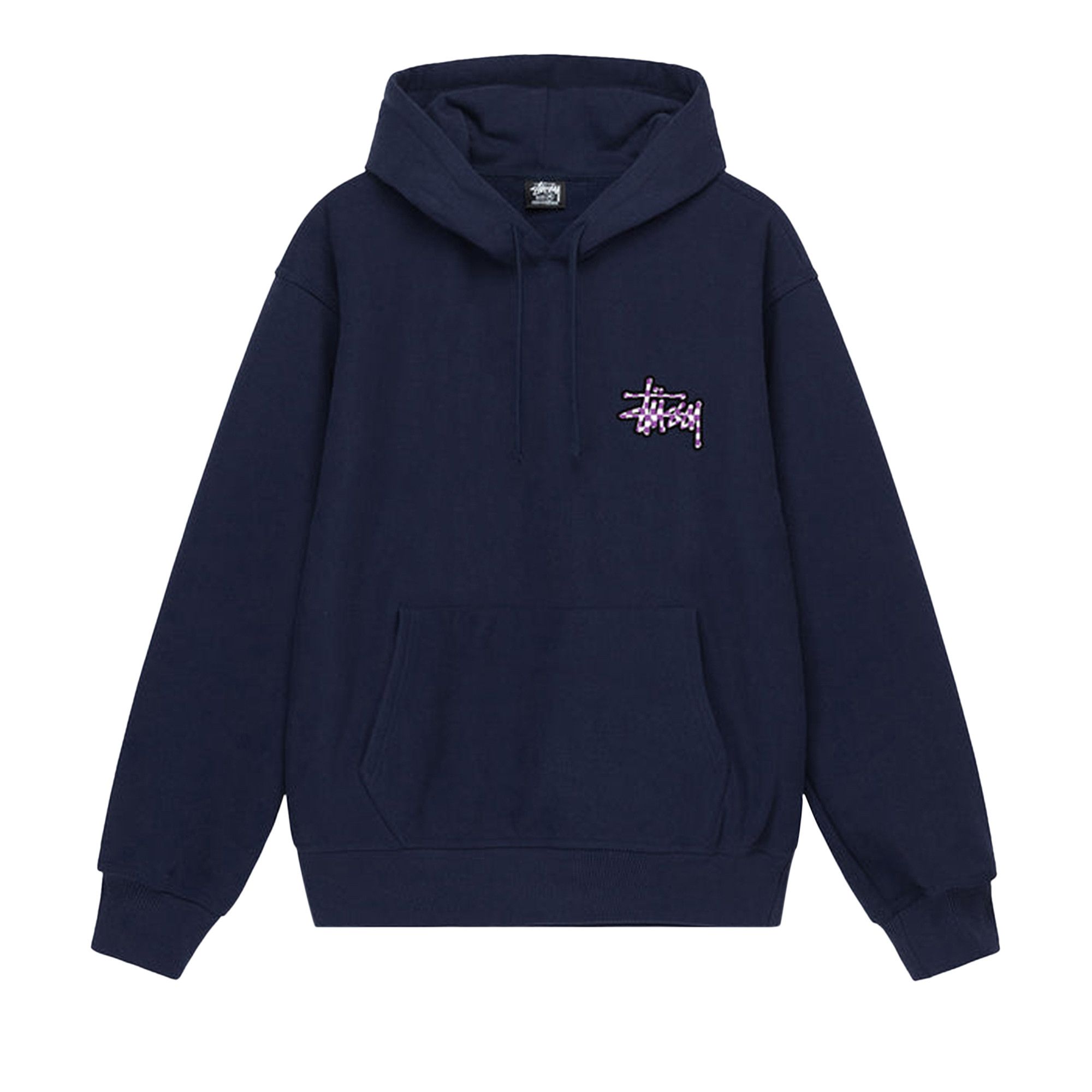 Stussy checkered sale hoodie