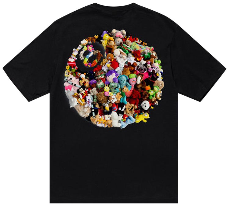 Stussy Plush Tee Black