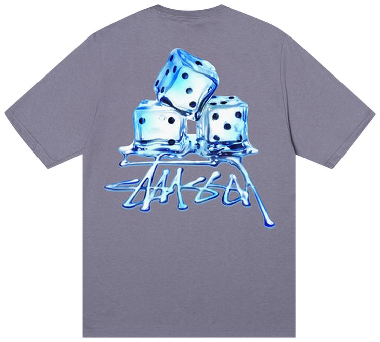 Stussy Melted Tee Mauve