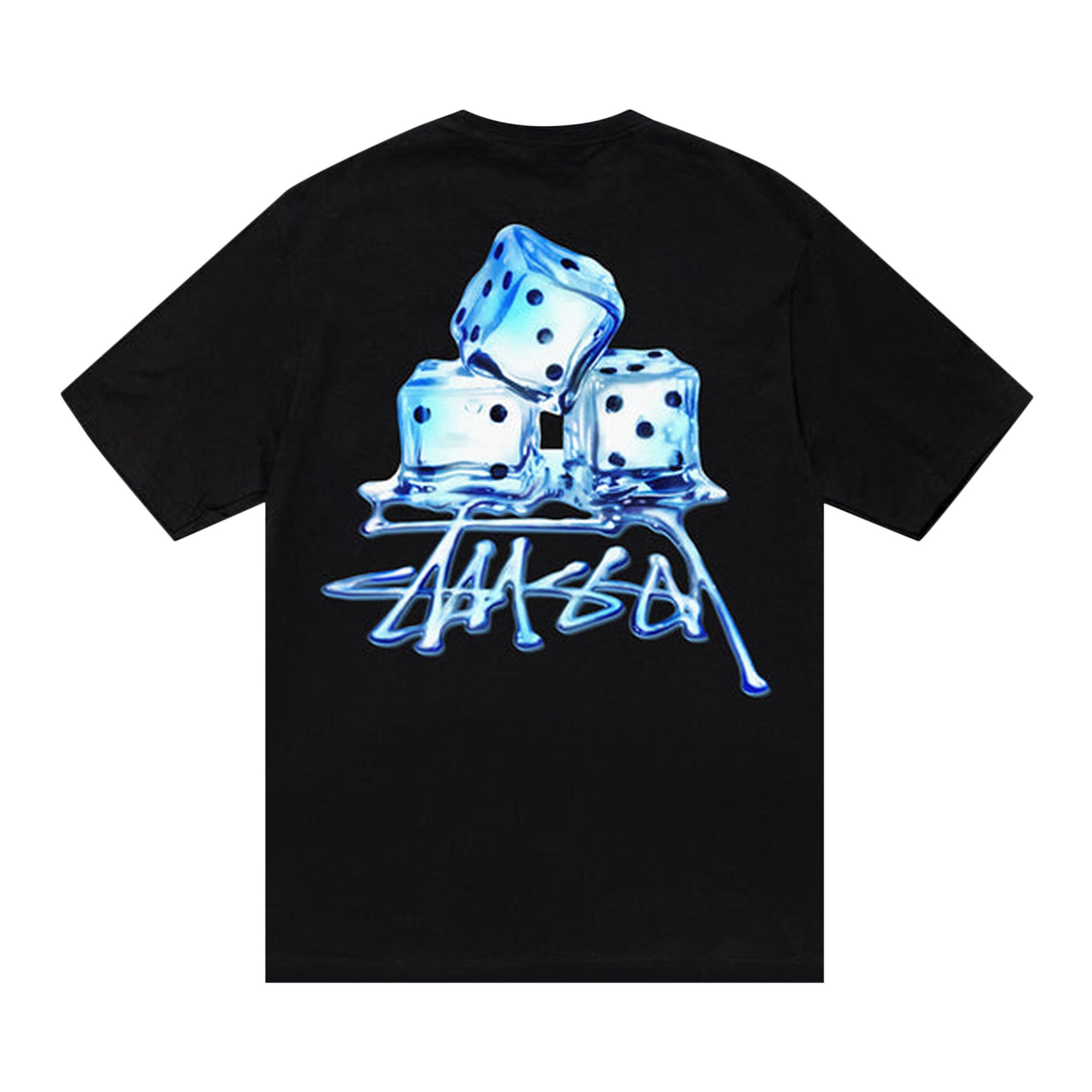 Size xl Stussy Melted Tee 'Black'