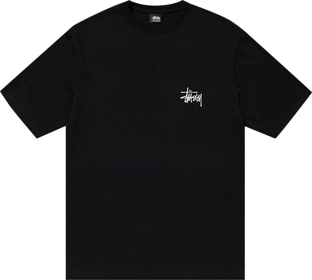 Buy Stussy Melted Tee 'Black' - 1904900 BLAC | GOAT
