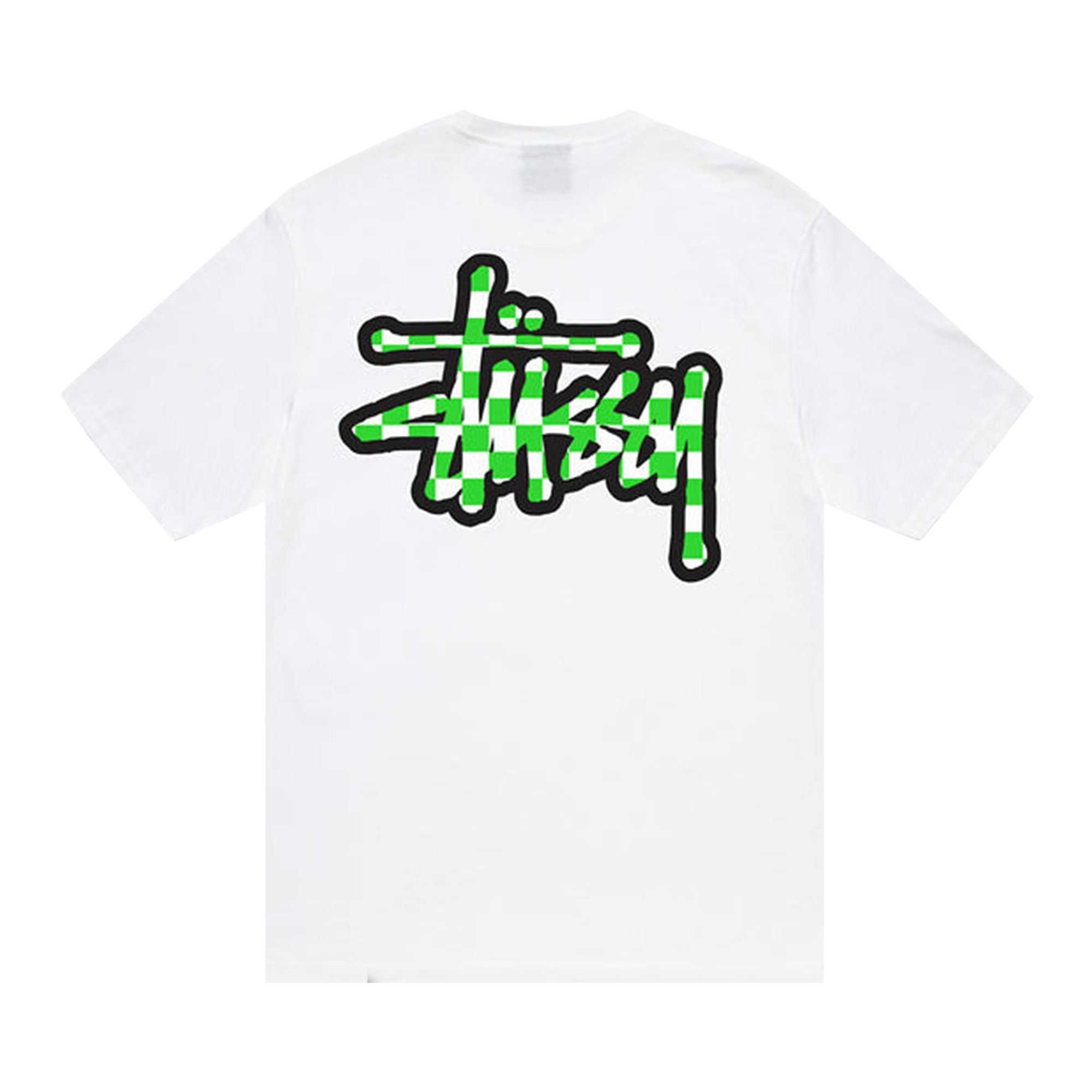 ★送料・関税込★STUSSY★CHECKER STOCK TEE★Tシャツ★WHTIE★ Buy Stussy Checker Stock Tee 'White' - 1904987 WHIT | GOAT