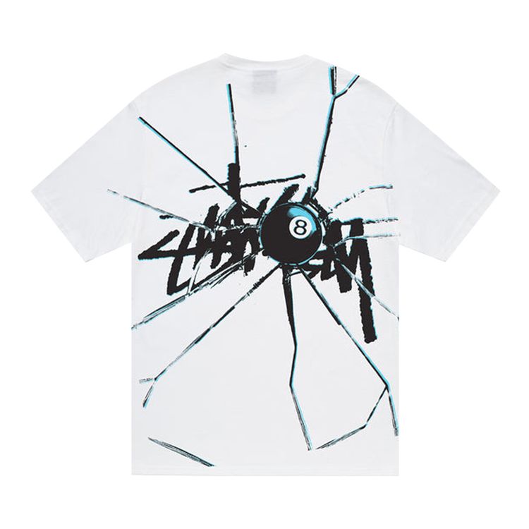 Stussy Shattered Tee White