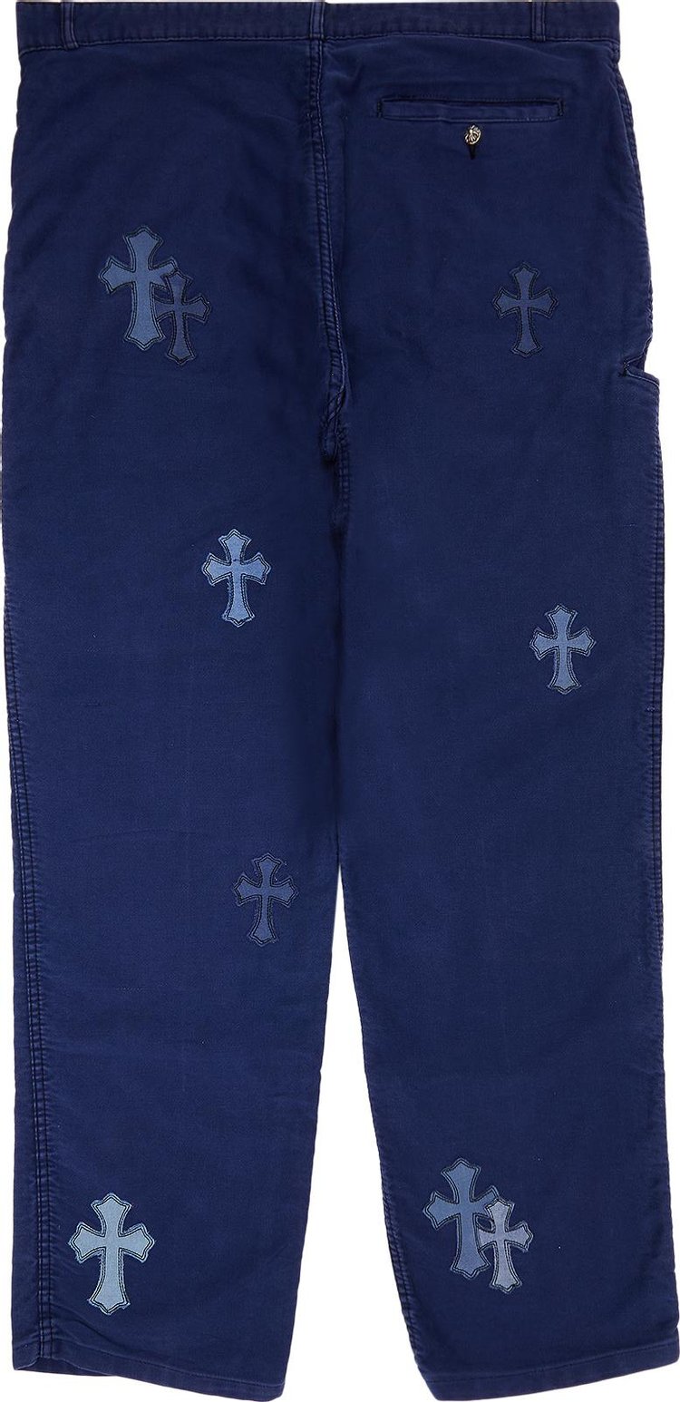 Chrome Hearts Cross Patch French Denim Blue