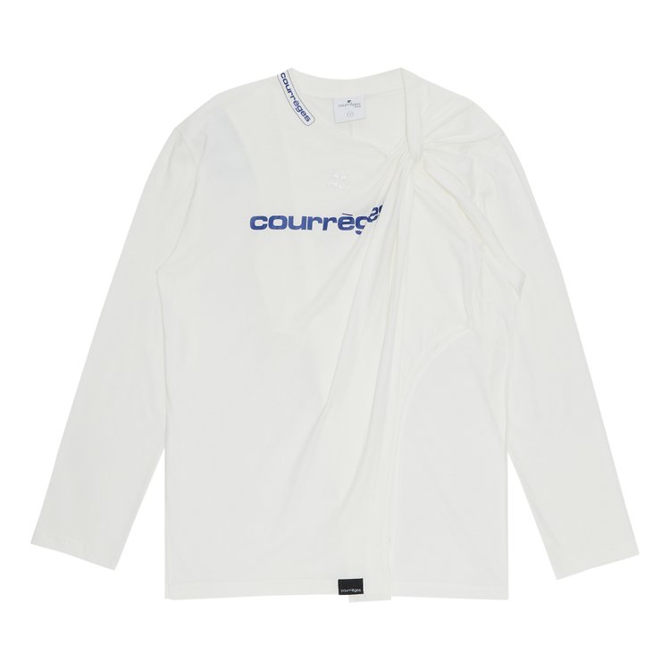Courrèges Single Twist Shell Body Jersey 'Heritage White'