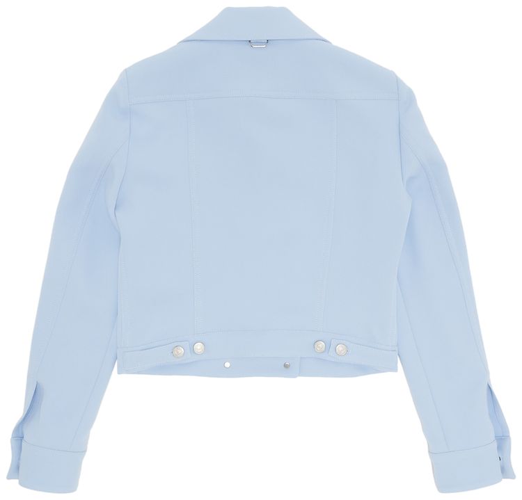 Courreges Twill Trucker Jacket Sky