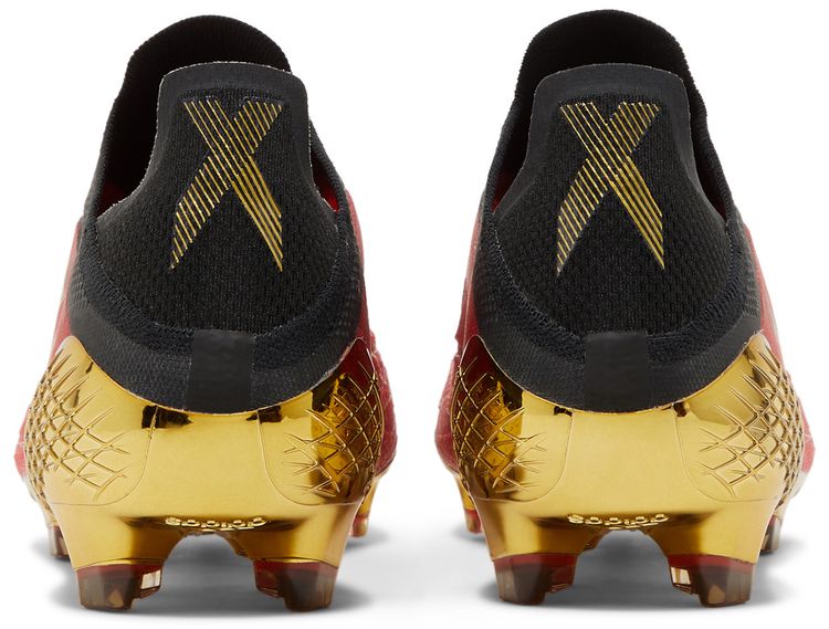 Adidas X Speedflow FG Vivid Red Gold Metallic
