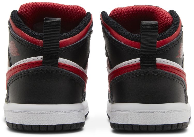 Air Jordan 1 Mid TD Black Fire Red