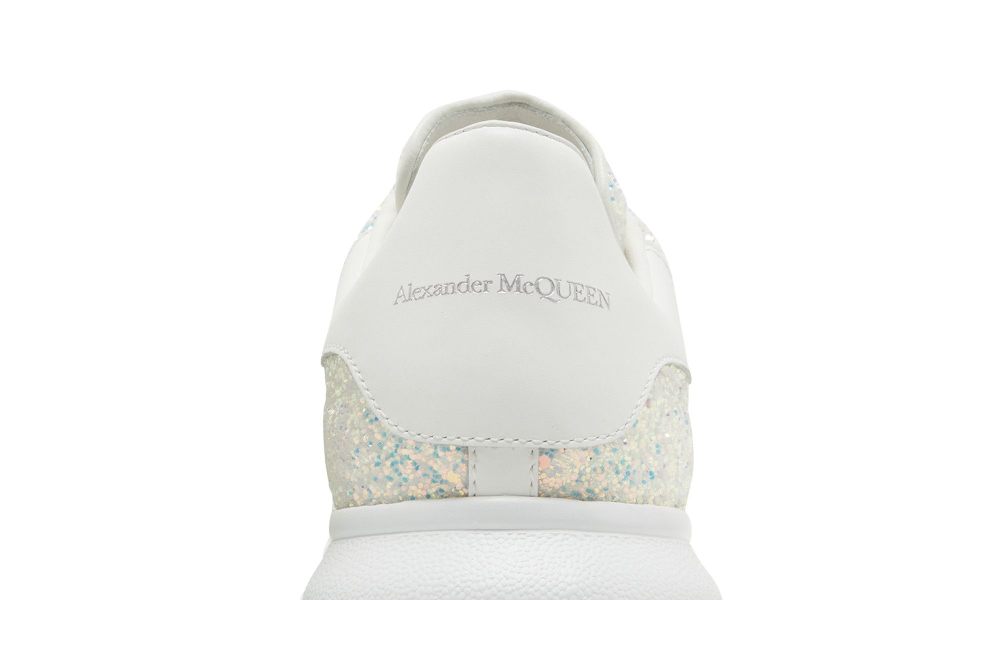 Buy Alexander McQueen Wmns Oversized Sneaker Silver Glitter 558944 W4SA1 8316 GOAT UK