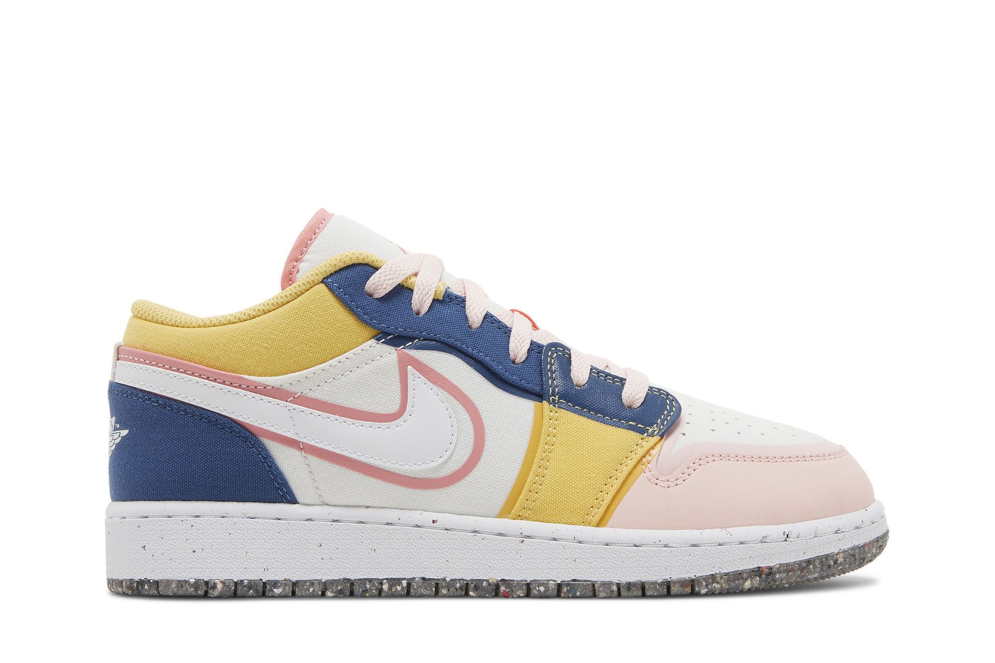 Buy Air Jordan 1 Low SE GS Multi Color Canvas DV1323 100 GOAT